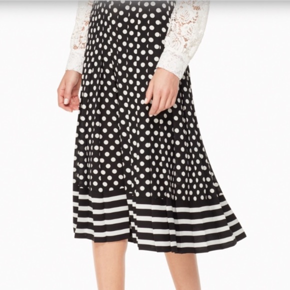 kate spade Dresses & Skirts - Kate Spade Polka Dot Skirt 00